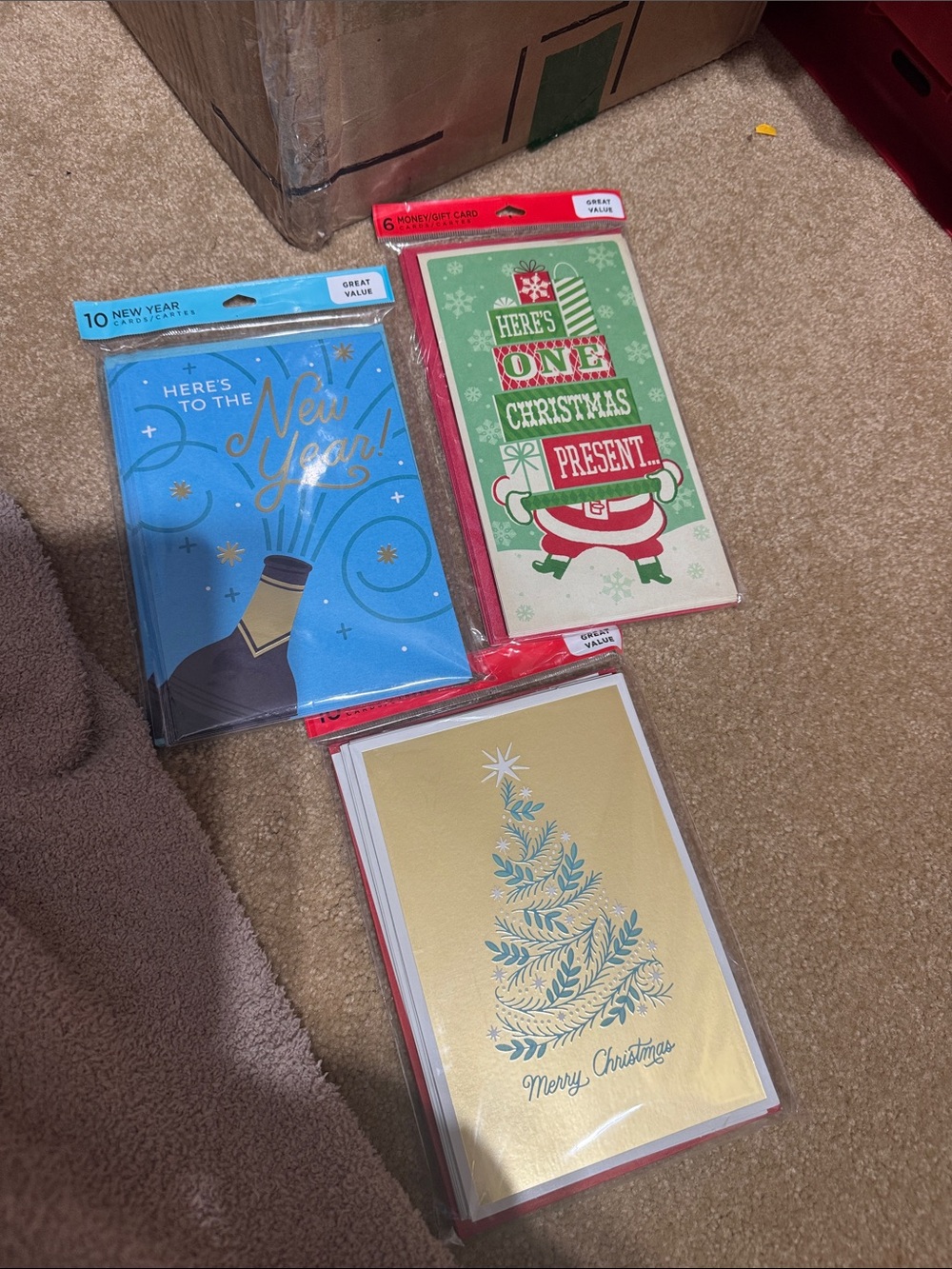 Hallmark Christmas cards